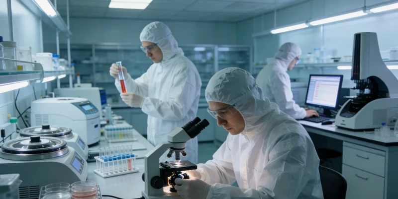 遗传咨询师正在为东莞市民解读基因检测报告