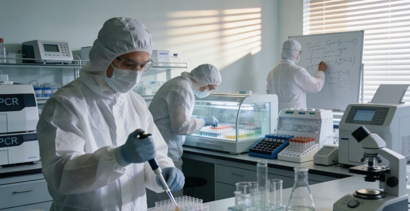 CNAS认证实验室工作场景