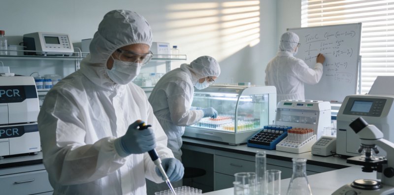 展示带有CNAS标识的实验室或