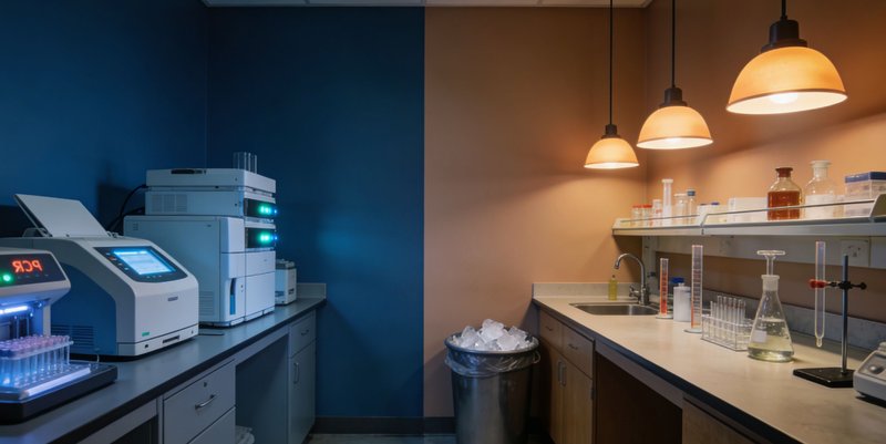 医生正在进行肠镜检查,象征癌症