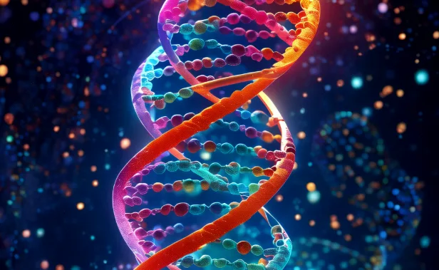 高通量测序仪正在运行检测