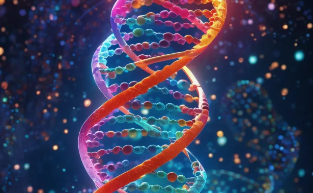 高通量测序仪正在进行基因测序分析