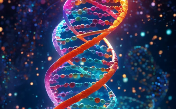 实验室人员正在进行血液样本离心处理