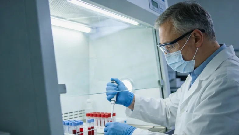 腹腔镜下腹膜转移结节活检过程