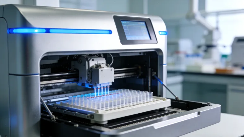 医生与卵巢癌患者讨论基因检测报告