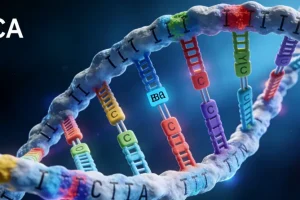 医生与患者家属沟通基因检测报告