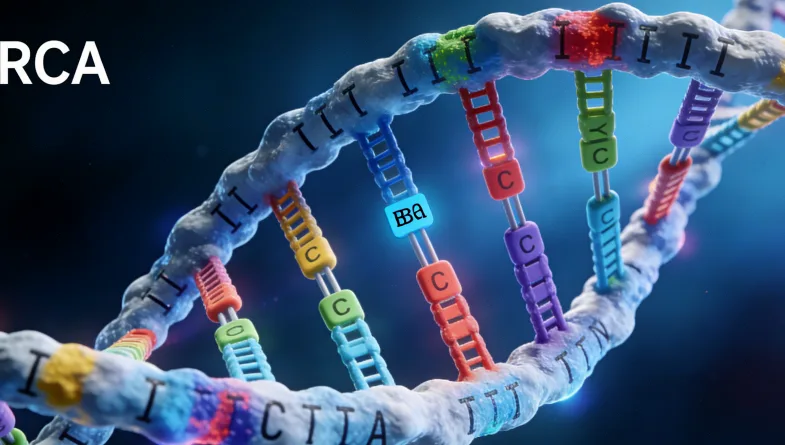 医生与患者家属沟通基因检测报告