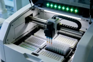 胃镜下进行精准活检操作示意图