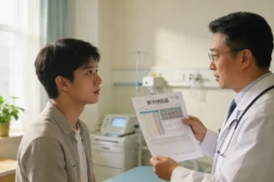 肝癌靶向药物作用机制示意图