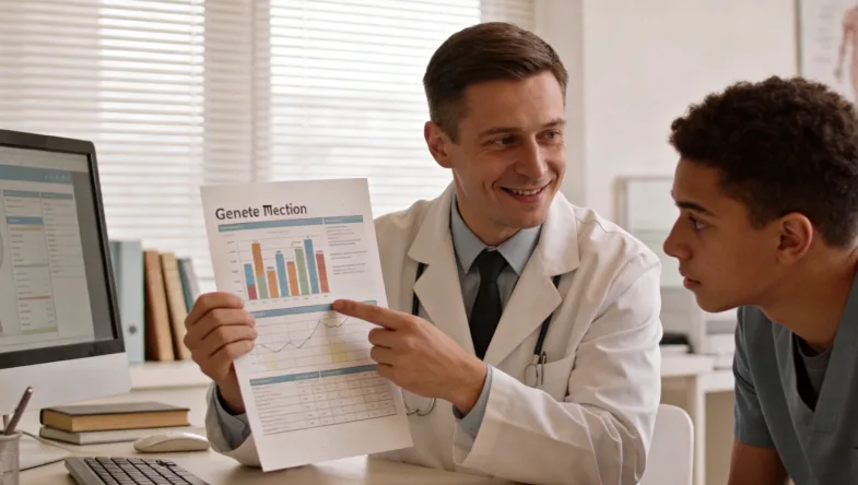 血液样本采集与实验室检测流程示意图