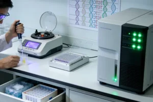 乙肝病毒与酒精瓶对比示意图