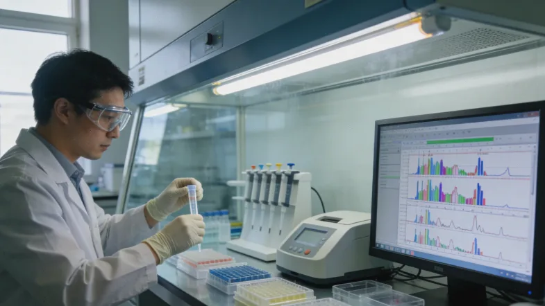 超声实时引导下肝脏穿刺活检过程示意图