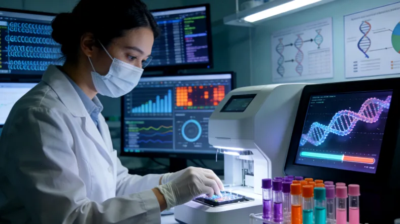 基因检测报告单示意图