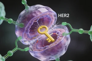 基因检测报告单与三阴性乳腺癌病理报告对比示意图