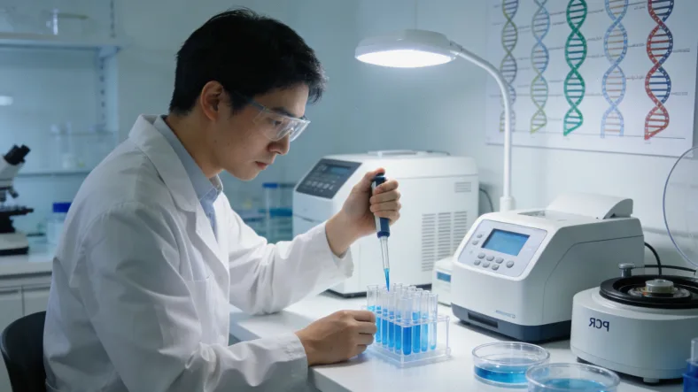 基因检测复发评分（RS）低、中、高风险分区图示