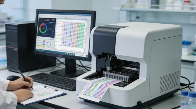 高端医疗保险保单与听诊器并置的创意图片