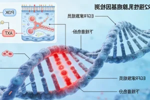肺癌基因检测报告示意图