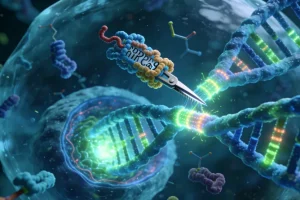 早期肺癌患者与医生讨论病理报告