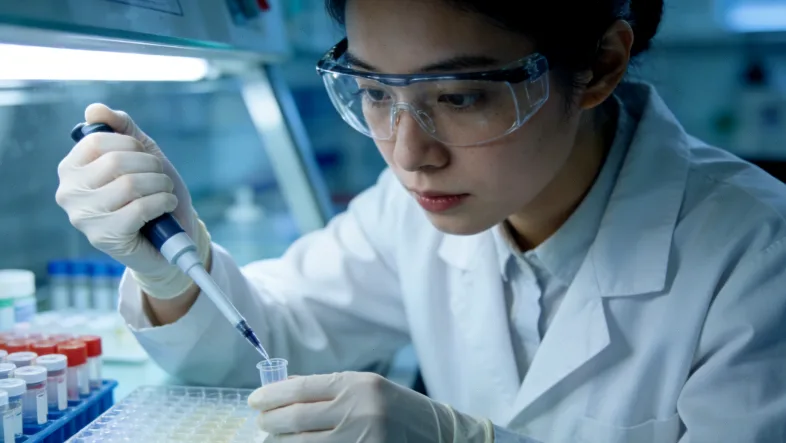 NGS测序仪工作流程示意图