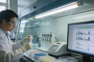 基因检测报告与PD-L1报告对比示意图