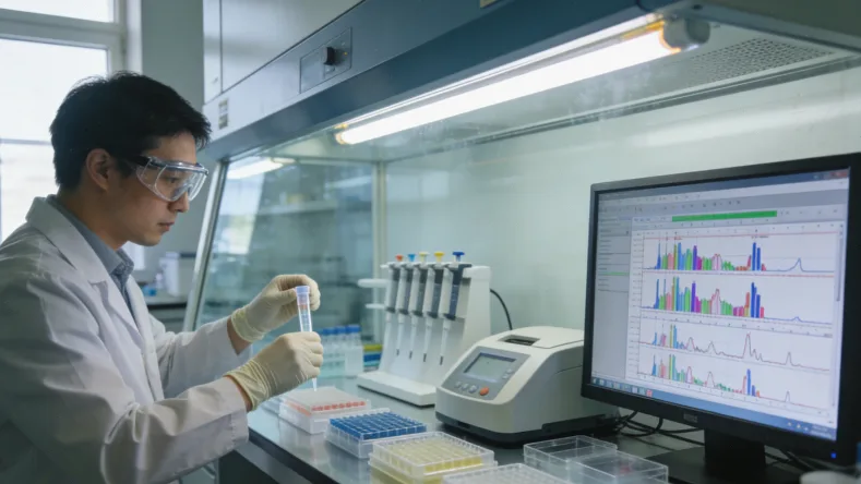 基因检测报告与PD-L1报告对比示意图