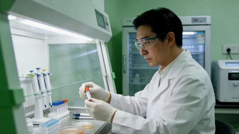 病理切片与基因测序数据流对比图