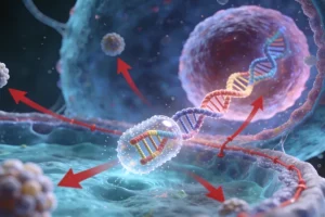 血液样本与组织样本对比示意图