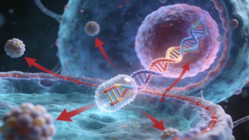血液样本与组织样本对比示意图