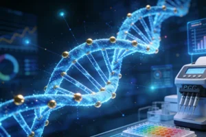 DNA复制与POLE/POLD1校对功能示意图