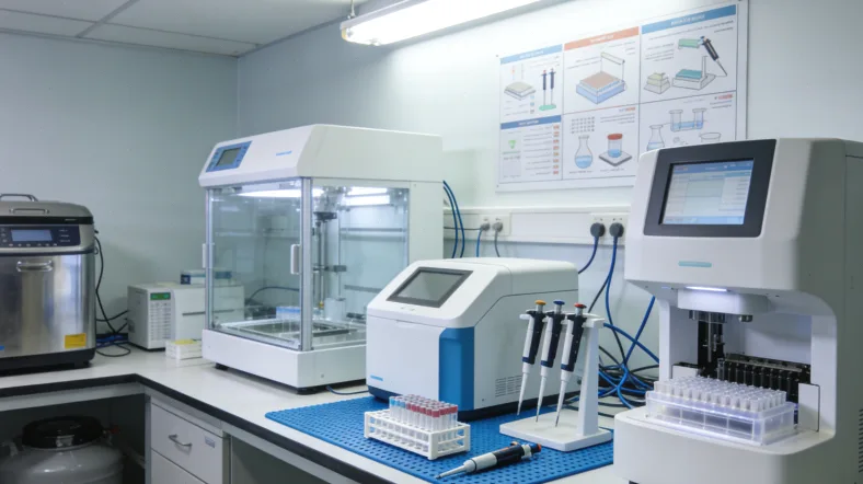 医生与患者讨论基因检测报告