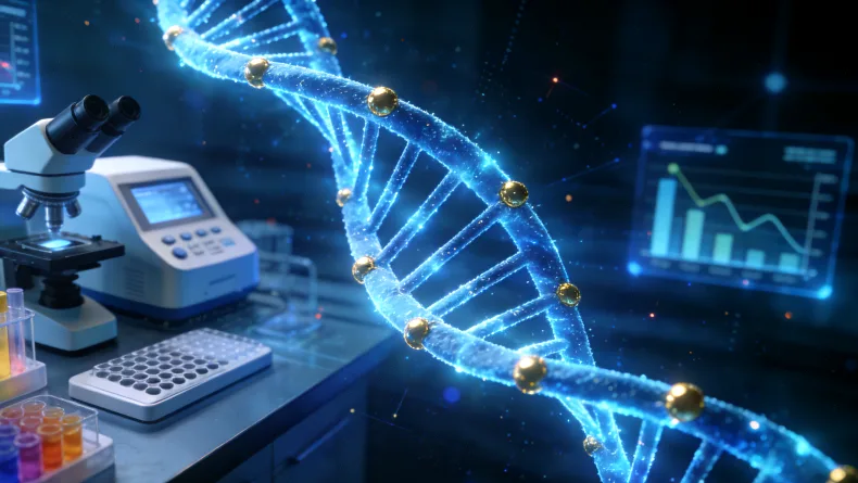 一份显示MSI-H但PD-L1阴性的基因检测报告局部