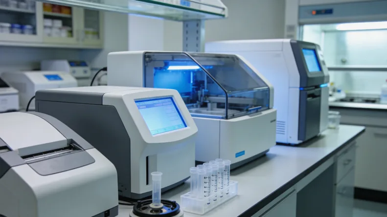 医生与患者共同查看基因检测报告