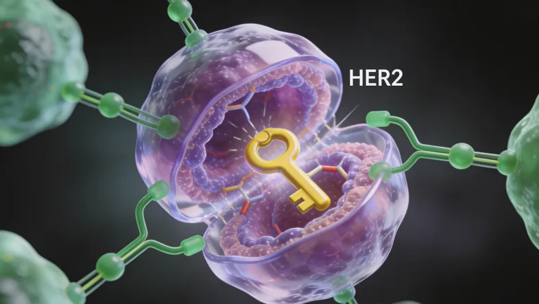 医生与患者讨论基因检测报告