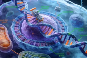 新鲜多彩的十字花科蔬菜与浆果拼盘