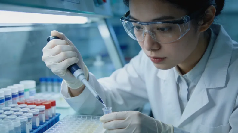 国内外基因检测实验室对比信息图