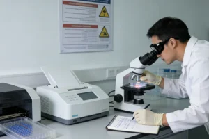 视觉通路与脑转移瘤压迫示意图