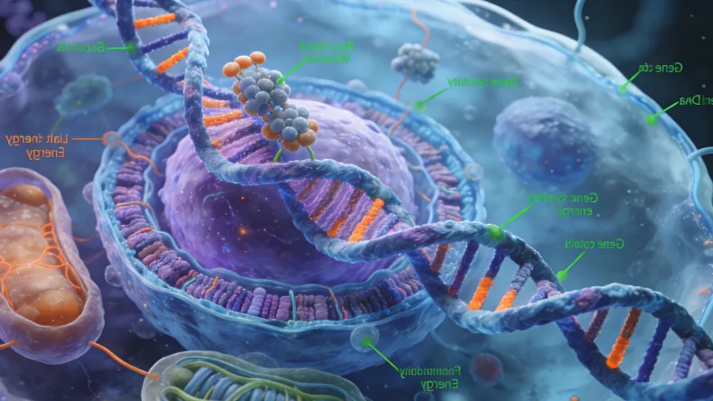 肺癌病理切片在显微镜下的图像