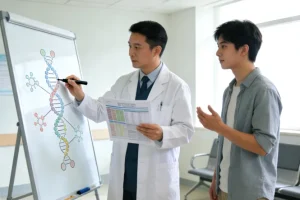 KRAS基因突变驱动胰腺癌细胞生长示意图