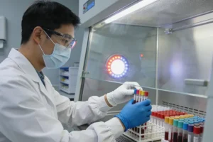 KRAS基因突变驱动肺癌生长示意图