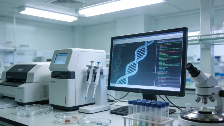 KRAS蛋白三维结构示意图，高亮显示12、13、61密码子位置