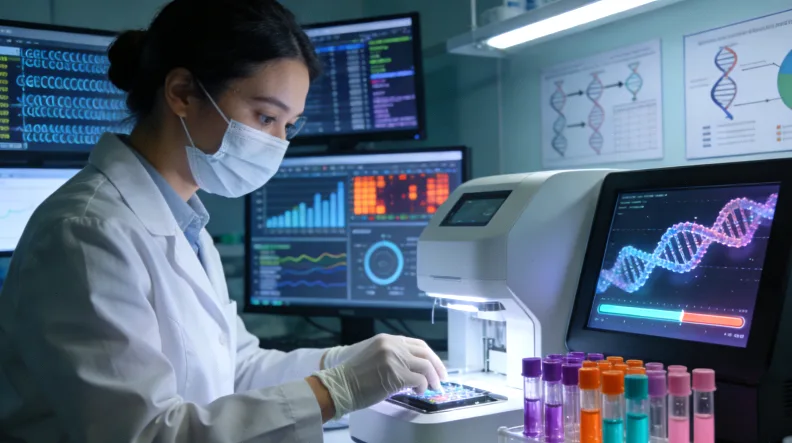 KRAS基因突变在肿瘤细胞中的示意图