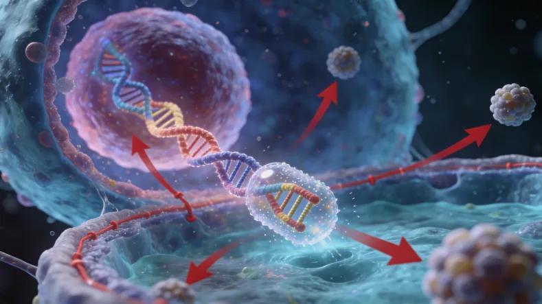 病理科医生在显微镜下评估肿瘤组织样本