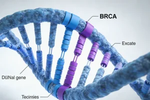 KRAS基因突变状态决定靶向治疗路径示意图