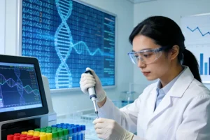 KRAS基因突变与扩增机制对比示意图