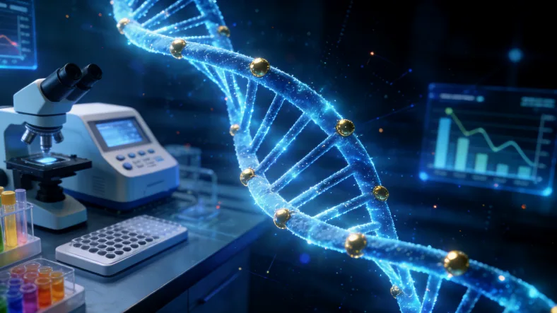 FISH检测显示MET基因扩增