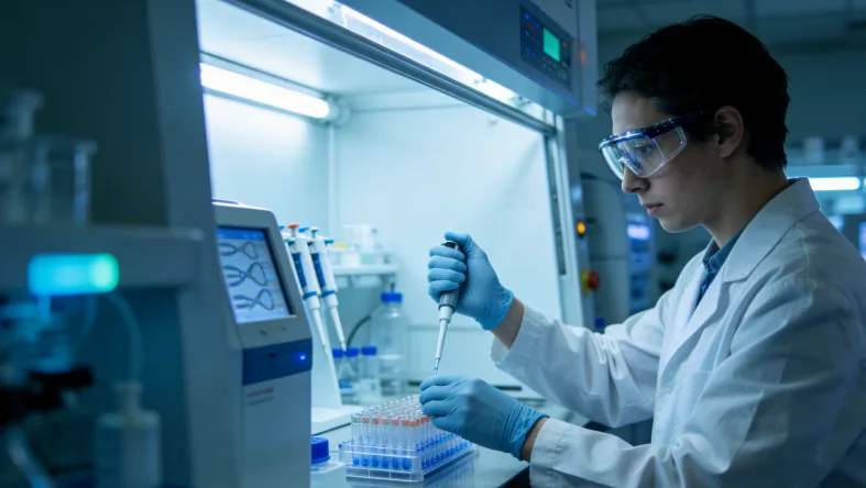 FISH检测显示MET基因扩增