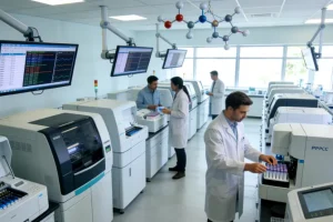 MET信号通路与抑制剂作用机制示意图