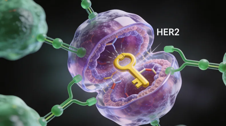 FISH检测显示MET基因扩增