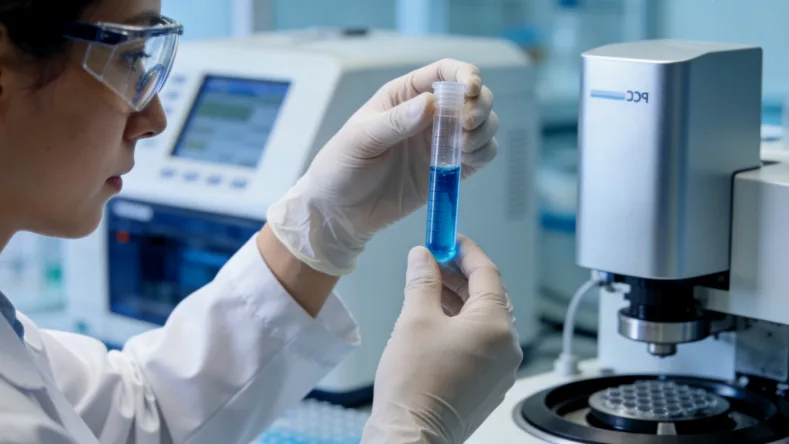 不同固定液对组织DNA保存质量的对比示意图