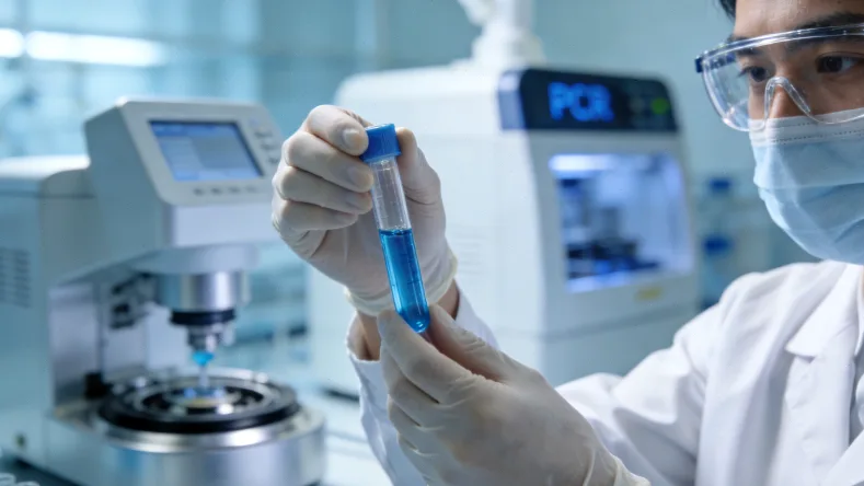 穿刺活检操作现场与标本立即固定流程